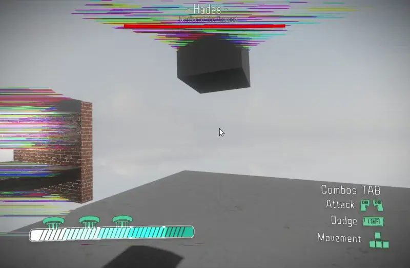 Glitch effect in dBengine