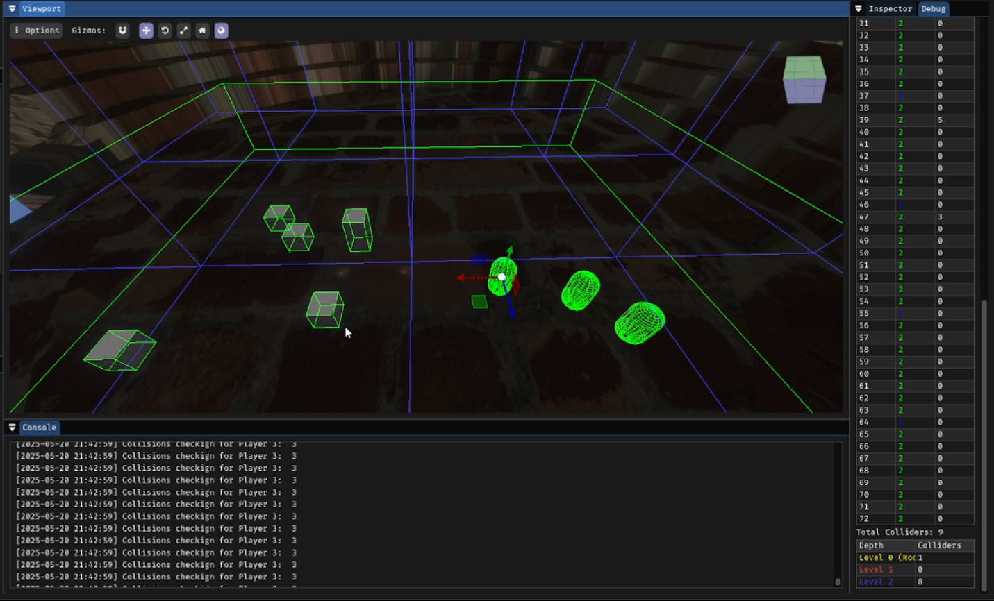 Octree in dBengine