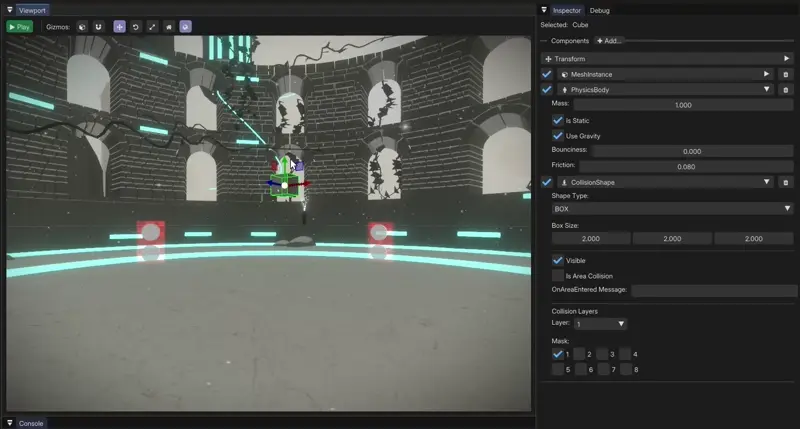 Physics Body in dBengine